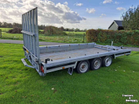 Auto-aanhangwagen t/m 3500 Kg Hulco Hulco Terrax-3 machinetransporter 3500kg,