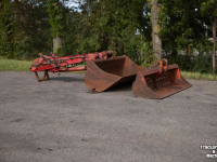 Verlenggieken  Verlenggiek CW10 met grondbak en baggerbak