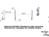 Rubberschuif Qmac HAKENSET: SCHAFFER LOADER