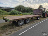 Vierwielige wagen / Landbouwwagen Kersten 8 tons balenwagen 3 asser 660x210cm