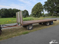 Vierwielige wagen / Landbouwwagen Kersten 8 tons balenwagen 3 asser 660x210cm