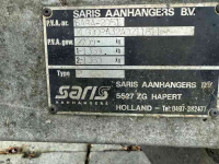 Auto-aanhangwagen t/m 3500 Kg Saris Sara 2051 machine transporter