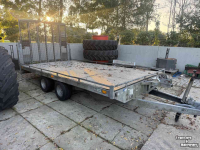 Auto-aanhangwagen t/m 3500 Kg Saris Sara 2051 machine transporter