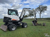Bandenkraan / Graafmachine op wielen Bobcat E57W