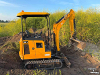 Mini-graver / Mini-graafmachine JCB 16C-1 minigraver 2022!!! OPRUIMING!!