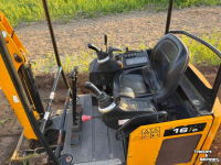 Mini-graver / Mini-graafmachine JCB 16C-1 minigraver 2022!!! OPRUIMING!!
