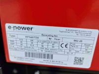 Aggregaat / Generator  E power 60kva