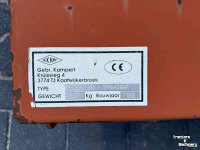 Veegmachine Hekamp Veegmachine met opvangbak