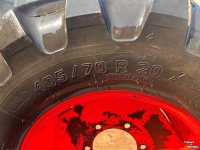 Wielen, Banden, Velgen & Afstandsringen Michelin 405/70R20 op velg