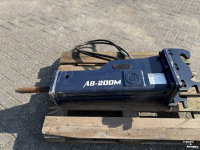 Mini-graver / Mini-graafmachine Eurograb SH 200 M Sloophamer 1500 / 3000 kg