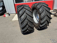 Wielen, Banden, Velgen & Afstandsringen BKT Set demo wielen BKT 540x65R28 velg klasse 3