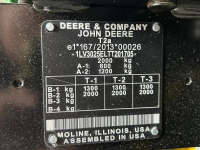 Smalspoor tractor John Deere 3025E