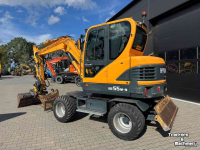 Bandenkraan / Graafmachine op wielen Hyundai 55W-9
