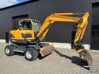 Bandenkraan / Graafmachine op wielen Hyundai 55W-9