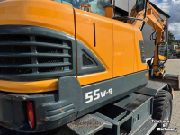 Bandenkraan / Graafmachine op wielen Hyundai 55W-9