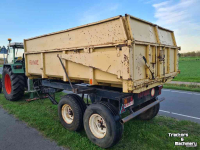 Kipper / Kiepwagen / Landbouwkipper Agromet T046 tandemas kipper in goede staat