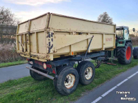 Kipper / Kiepwagen / Landbouwkipper Agromet T046 tandemas kipper in goede staat