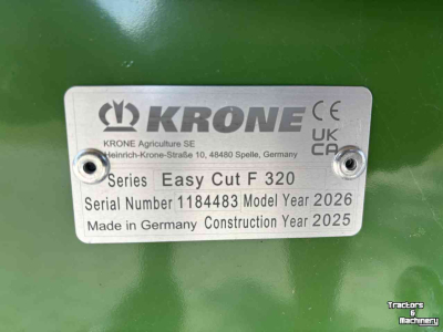 Maaier Krone Easycut F320 Gen2