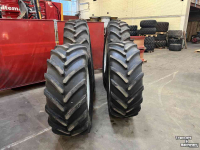 Wielen, Banden, Velgen & Afstandsringen Michelin 540/65R30 MultiBIB / BKT 520/85R42 AgriMAX