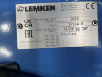 Kunstmeststrooier Lemken Spica 8/1500