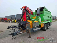 Houthakselaar Heizohack HM 8-400 KLC Cipper Combi + Houtkraan
