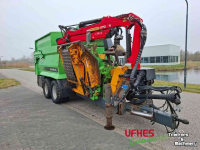 Houthakselaar Heizohack HM 8-400 KLC Cipper Combi + Houtkraan