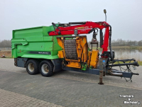 Houtversnipperaar Heizohack HM 8-400 KLC chipper combi