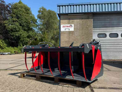 Voorladerbak  GRONDBAK GRIJPBAK GRIJPER 180 CM EURO MULTIBAK PELIKAANBAK