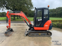 Mini-graver / Mini-graafmachine Kubota KX61-3