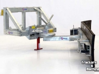 Overige tuin- en parkmachines en toebehoren Qmac Erfschuif met rubbermat Schaffer aanbouw