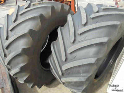 Wielen, Banden, Velgen & Afstandsringen Michelin 600/60R28 Xeobib losse banden trekkerbanden voorbanden tractorbanden