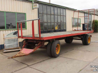Vierwielige wagen / Landbouwwagen  Balenwagen aanhangwagen aanhanger 4-wielige wagen kar balenkar