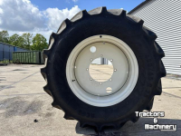 Wielen, Banden, Velgen & Afstandsringen Mitas Set Mitas Banden 600/65R38 & 480/65R28 AC65 Vaste Velgen