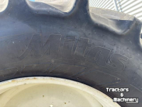 Wielen, Banden, Velgen & Afstandsringen Mitas Set Mitas Banden 600/65R38 & 480/65R28 AC65 Vaste Velgen