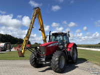 Tractor / Trekker Massey Ferguson 6490 met herder MBK503LSH