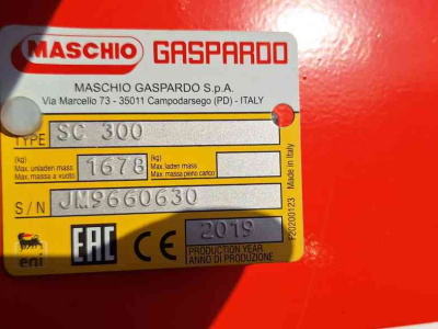 Grondfrees Maschio SC300