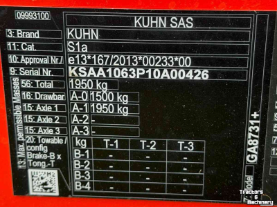 Rugger / Hark / Zwadhark Kuhn GA8731+ zwadhark