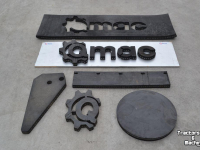 Rubberschuif Qmac RUBBERMAT 2.50 ZONDER STAAL