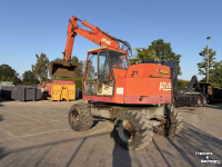 Bandenkraan / Graafmachine op wielen  Atlas 1302
