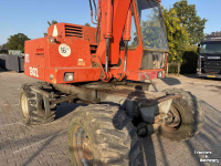 Bandenkraan / Graafmachine op wielen  Atlas 1302