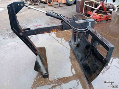 Balenklem  Balenklem, Pakkenklem, boven-over, JCB aansluiting