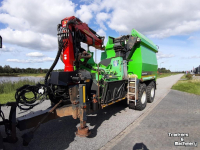 Houtversnipperaar Heizohack HM 8-400 KLC chipper combi
