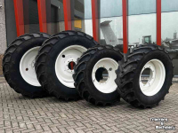 Wielen, Banden, Velgen & Afstandsringen Mitas set MITAS AS 65 480/65R28 en 600/65R38 ca 80% op velgen NewH T6.xxx/T7.xxx