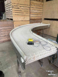Transportband  Bochtband, RVS