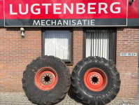 Wielen, Banden, Velgen & Afstandsringen Continental Continental/Mitas 500/85R24 banden, Claas combine diversen