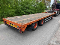 Dieplader / Aanhanger Vogelzang 3-asser dieplader aanhanger, vlakke vloer met Twistlock