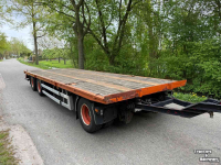 Dieplader / Aanhanger Vogelzang 3-asser dieplader aanhanger, vlakke vloer met Twistlock