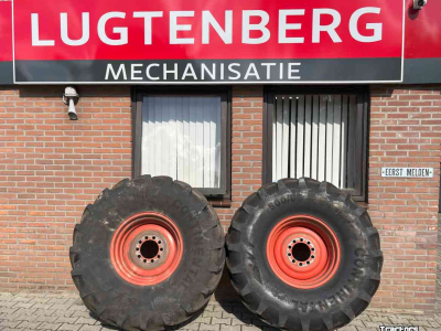 Wielen, Banden, Velgen & Afstandsringen Continental Continental/Mitas 500/85R24 banden, Claas combine diversen