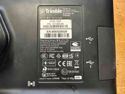 GPS besturings systemen en toebehoren Trimble xcn 1050
