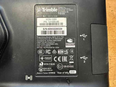 GPS besturings systemen en toebehoren Trimble xcn 1050